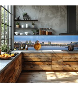 Glas Küchenrückwand 6 mm ESG Motive KRWM-0309