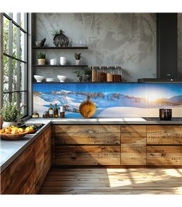 Glas Küchenrückwand 6 mm ESG Motive KRWM-0320