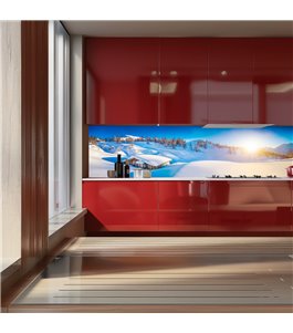 Glas Küchenrückwand 6 mm ESG Motive KRWM-0320