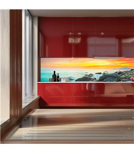 Glas Küchenrückwand 6 mm ESG Motive KRWM-0321