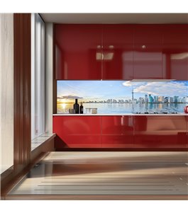 Glas Küchenrückwand 6 mm ESG Motive KRWM-0322