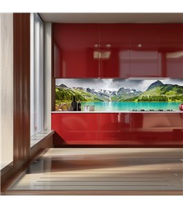 Glas Küchenrückwand 6 mm ESG Motive KRWM-0323