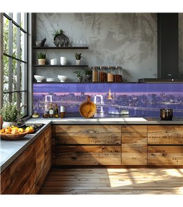 Glas Küchenrückwand 6 mm ESG Motive KRWM-0324