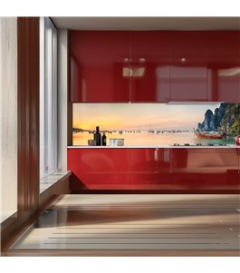 Glas Küchenrückwand 6 mm ESG Motive KRWM-0326