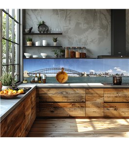 Glas Küchenrückwand 6 mm ESG Motive KRWM-0330