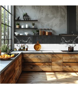 Glas Küchenrückwand 6 mm ESG Motive KRWM-0332