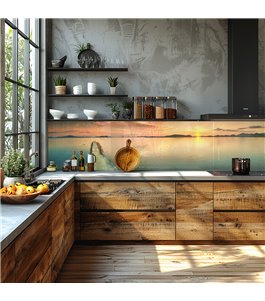 Glas Küchenrückwand 6 mm ESG Motive KRWM-0333