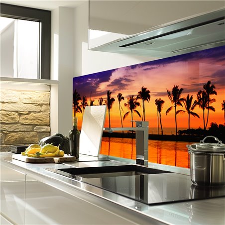 Glas Küchenrückwand 6 mm ESG Motive KRWM-0335