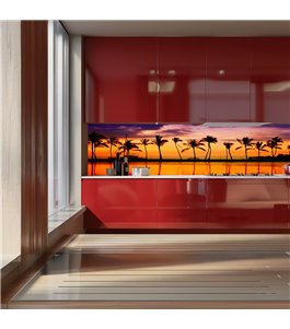 Glas Küchenrückwand 6 mm ESG Motive KRWM-0335