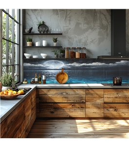 Glas Küchenrückwand 6 mm ESG Motive KRWM-0336