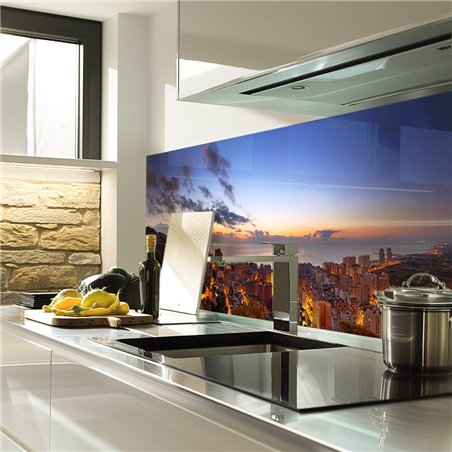 Glas Küchenrückwand 6 mm ESG Motive KRWM-0339