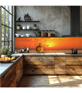 Glas Küchenrückwand 6 mm ESG Motive KRWM-0340