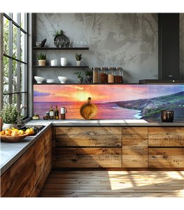 Glas Küchenrückwand 6 mm ESG Motive KRWM-0342