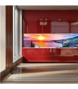 Glas Küchenrückwand 6 mm ESG Motive KRWM-0342