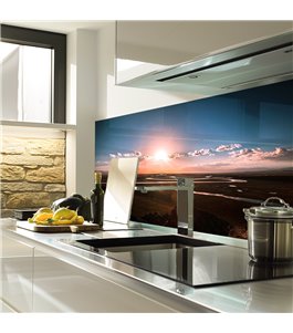 Glas Küchenrückwand 6 mm ESG Motive KRWM-0343