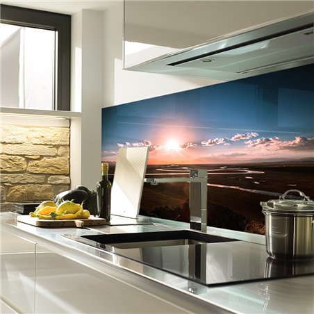 Glas Küchenrückwand 6 mm ESG Motive KRWM-0343