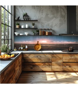 Glas Küchenrückwand 6 mm ESG Motive KRWM-0343