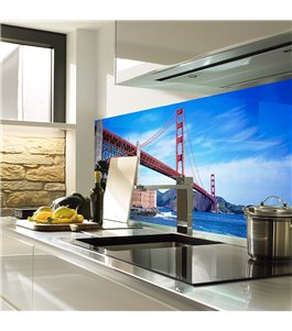 Glas Küchenrückwand 6 mm ESG Motive KRWM-0347