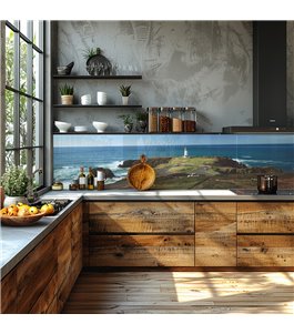 Glas Küchenrückwand 6 mm ESG Motive KRWM-0348