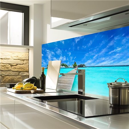 Glas Küchenrückwand 6 mm ESG Motive KRWM-0350