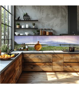 Glas Küchenrückwand 6 mm ESG Motive KRWM-0351