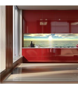 Glas Küchenrückwand 6 mm ESG Motive KRWM-0352