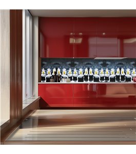 Glas Küchenrückwand 6 mm ESG Motive KRWM-0353