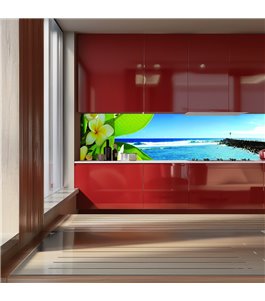Glas Küchenrückwand 6 mm ESG Motive KRWM-0354