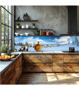 Glas Küchenrückwand 6 mm ESG Motive KRWM-0355