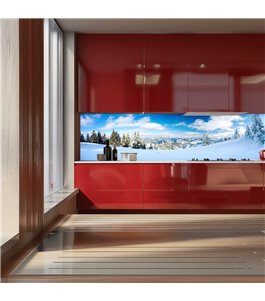 Glas Küchenrückwand 6 mm ESG Motive KRWM-0355