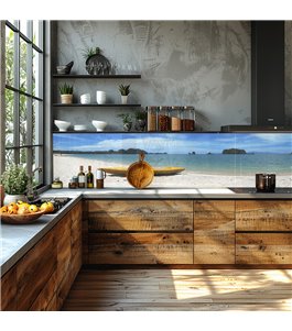 Glas Küchenrückwand 6 mm ESG Motive KRWM-0356