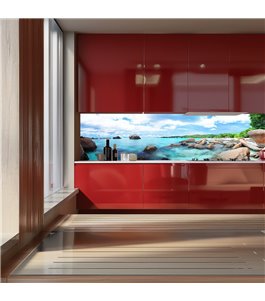 Glas Küchenrückwand 6 mm ESG Motive KRWM-0359