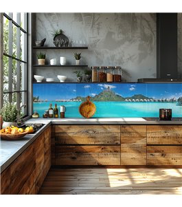 Glas Küchenrückwand 6 mm ESG Motive KRWM-0363