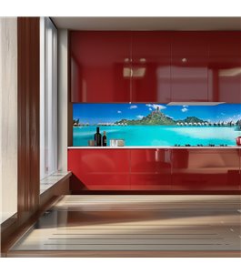 Glas Küchenrückwand 6 mm ESG Motive KRWM-0363