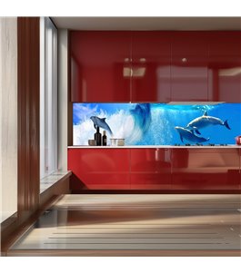 Glas Küchenrückwand 6 mm ESG Motive KRWM-0367