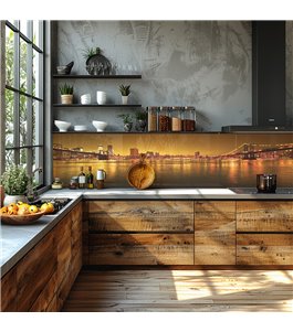 Glas Küchenrückwand 6 mm ESG Motive KRWM-0368