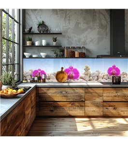 Glas Küchenrückwand 6 mm ESG Motive KRWM-0385