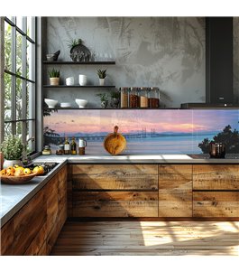 Glas Küchenrückwand 6 mm ESG Motive KRWM-0388