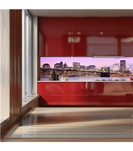Glas Küchenrückwand 6 mm ESG Motive KRWM-0389