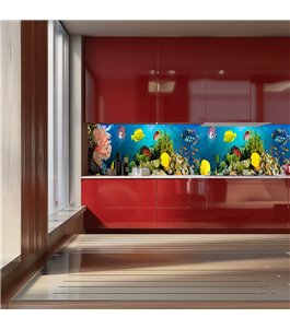 Glas Küchenrückwand 6 mm ESG Motive KRWM-0391