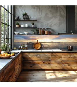 Glas Küchenrückwand 6 mm ESG Motive KRWM-0394