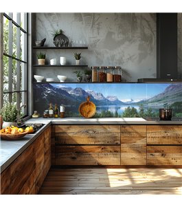 Glas Küchenrückwand 6 mm ESG Motive KRWM-0395