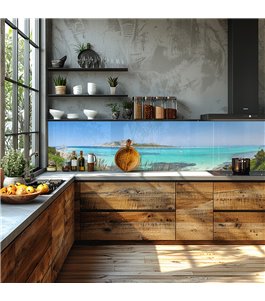 Glas Küchenrückwand 6 mm ESG Motive KRWM-0396
