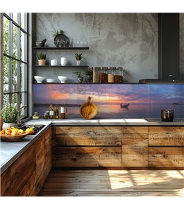 Glas Küchenrückwand 6 mm ESG Motive KRWM-0397