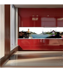 Glas Küchenrückwand 6 mm ESG Motive KRWM-0398