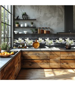 Glas Küchenrückwand 6 mm ESG Motive KRWM-0399