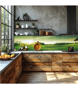 Glas Küchenrückwand 6 mm ESG Motive KRWM-0402