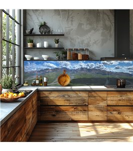 Glas Küchenrückwand 6 mm ESG Motive KRWM-0405