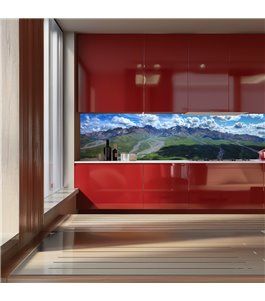 Glas Küchenrückwand 6 mm ESG Motive KRWM-0405