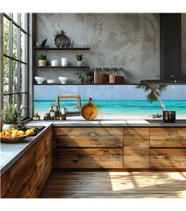 Glas Küchenrückwand 6 mm ESG Motive KRWM-0406